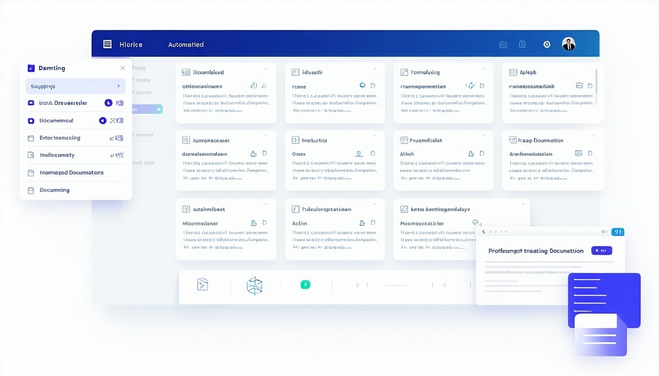 AI-powered dashboard automating product documentation